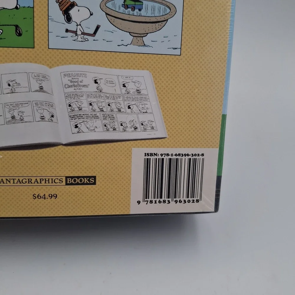 Game Day Peanuts 4 Book Box Set‎ Sports Comic Charles Schulz Fantagraphics NEW